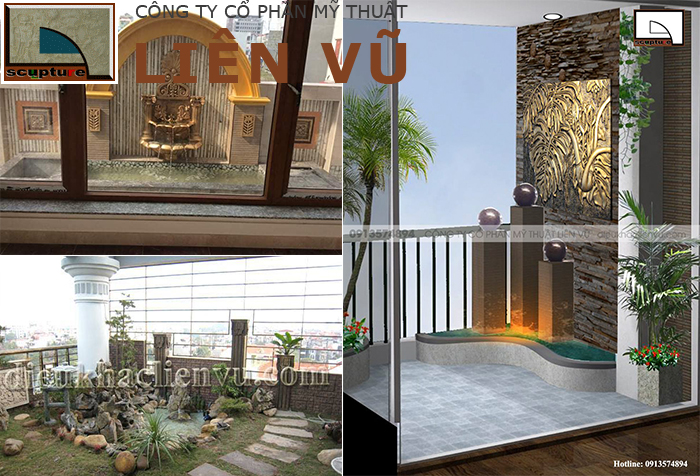 Thiết kế, trang trí tiểu cảnh ban công đẹp, tiết kiệm cùng Liên Vũ