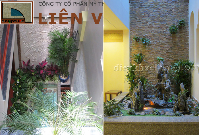 Tiểu cảnh giếng trời đẹp