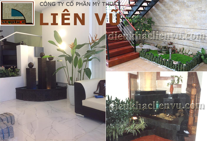 Tiểu cảnh góc cầu thang