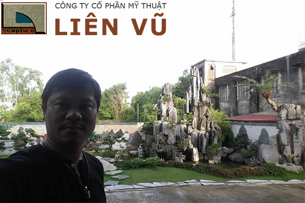 Tiểu cảnh hòn non bộ- cảnh quan dự án biệt thự