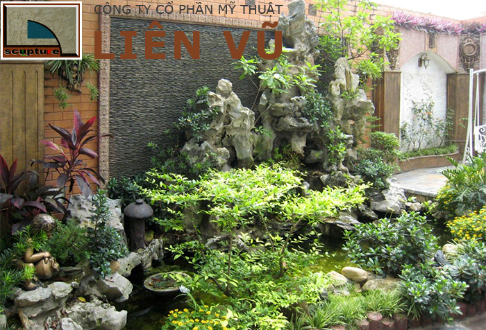 Tiểu cảnh non bộ đẹp cho sân vườn ban công