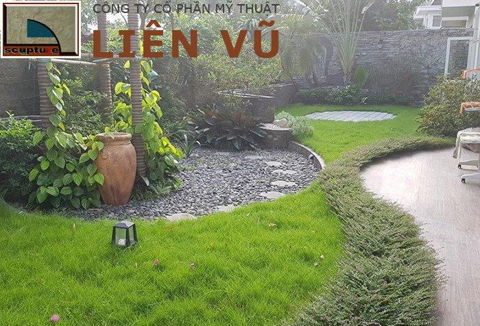 Tiểu cảnh sân vườn đậm chất quê giữa phố thị xa hoa