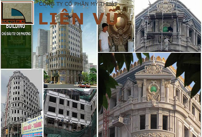 Tòa nhà điêu khắc PT Casa được phủ kín với hàng ngàn tác phẩm phù điêu châu Âu