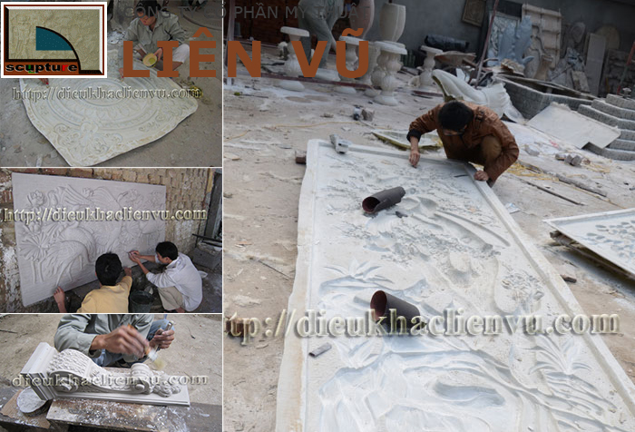 Tranh điêu khắc composite