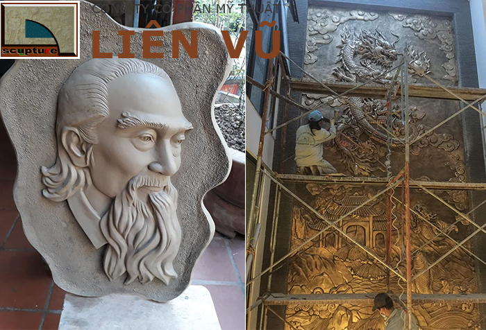 Tranh dieu khac phu dieu nghệ thuật