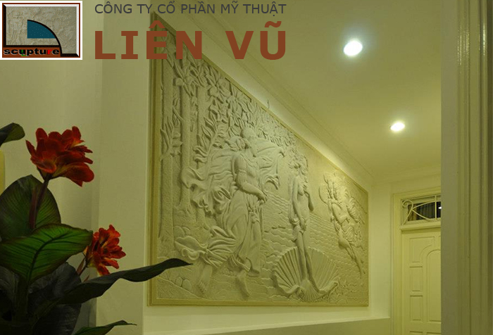 Tranh phù điêu châu Âu trang trí