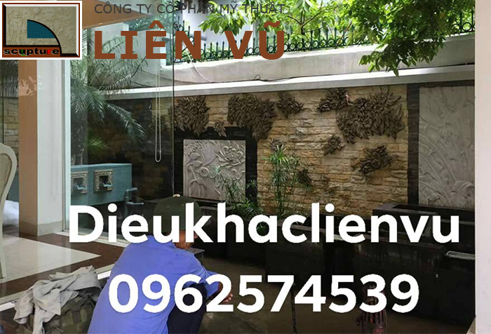 Tranh phù điêu trang trí sân vườn và tiểu cảnh