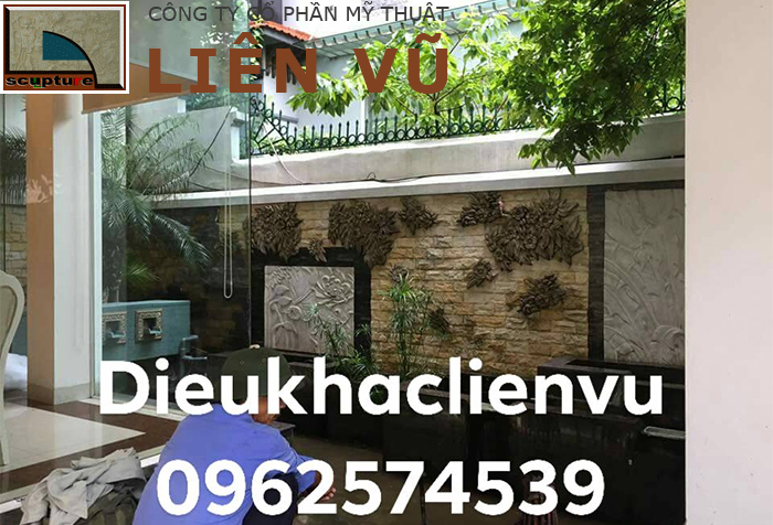 Tranh phù điêu trang trí sân vườn và tiểu cảnh