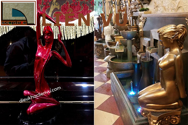 Tượng cô gái khỏa thân