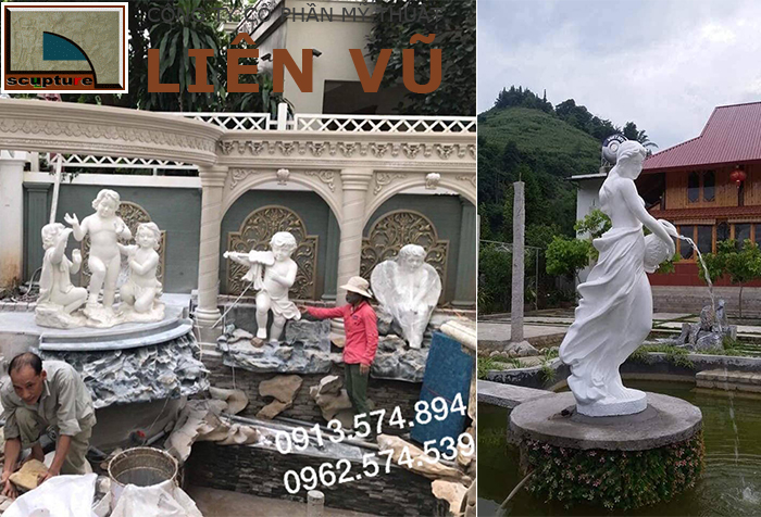 Tượng composite nhẹ, có độ bền cao