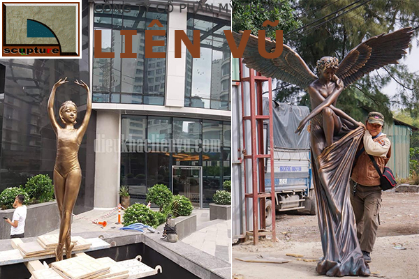 Tượng điêu khắc cô gái
