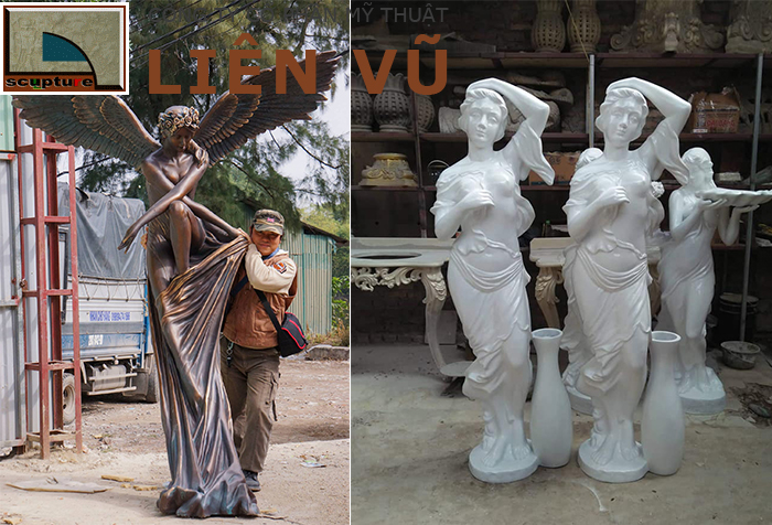 Tượng điêu khắc composite đúc khuôn