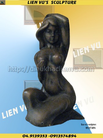 điêu khắc tượng thiếu nữ