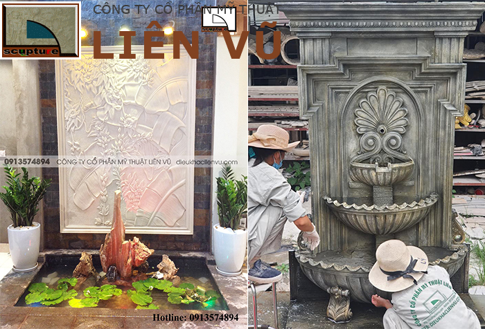 Ứng dụng sản phẩm điêu khắc composite trang trí kiến trúc