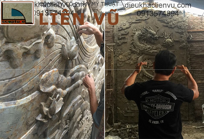 Xưởng chế tác tranh điêu khắc composite