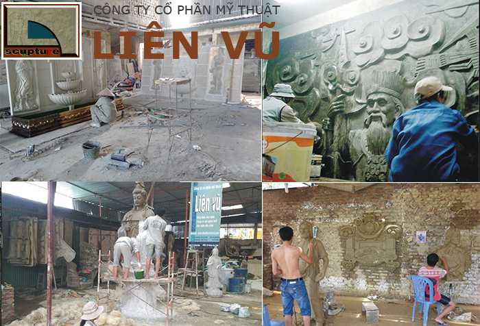 Xưởng điêu khắc composite nghệ thuật Liên Vũ