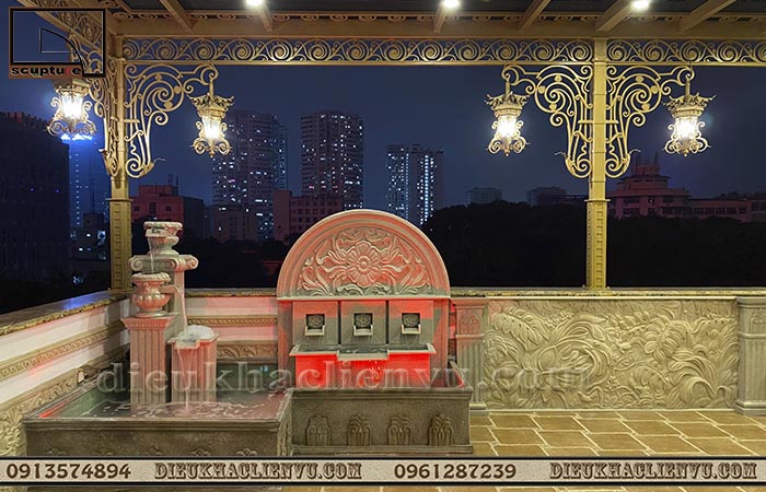 Gia tăng giá trị cảnh quan, phong thủy với đài phun nước