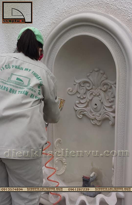 Thi c&ocirc;ng đ&agrave;i phun nước s&acirc;n vườn chuy&ecirc;n nghiệp