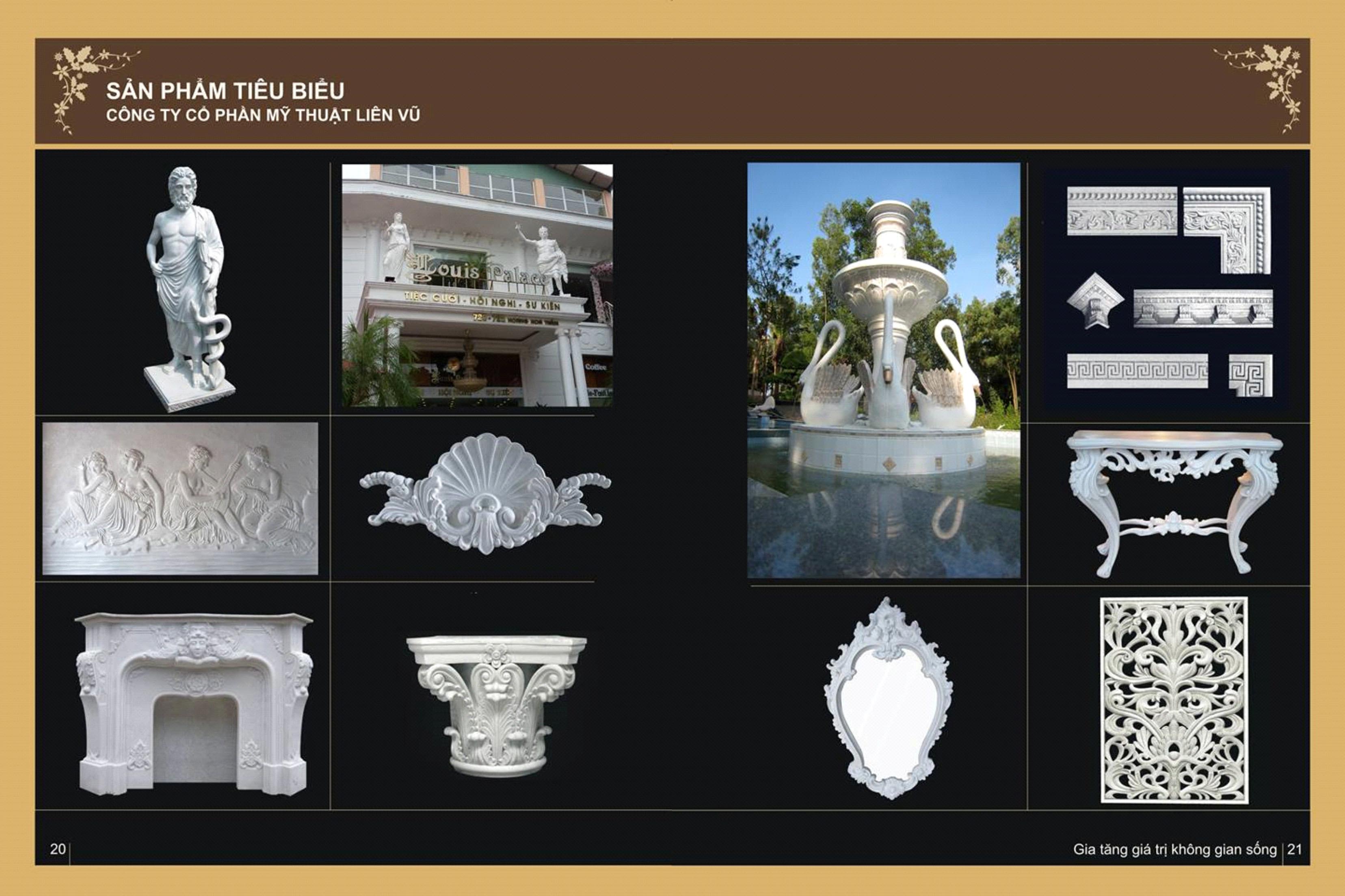 Trang trong của phần hồ sơ năng lực