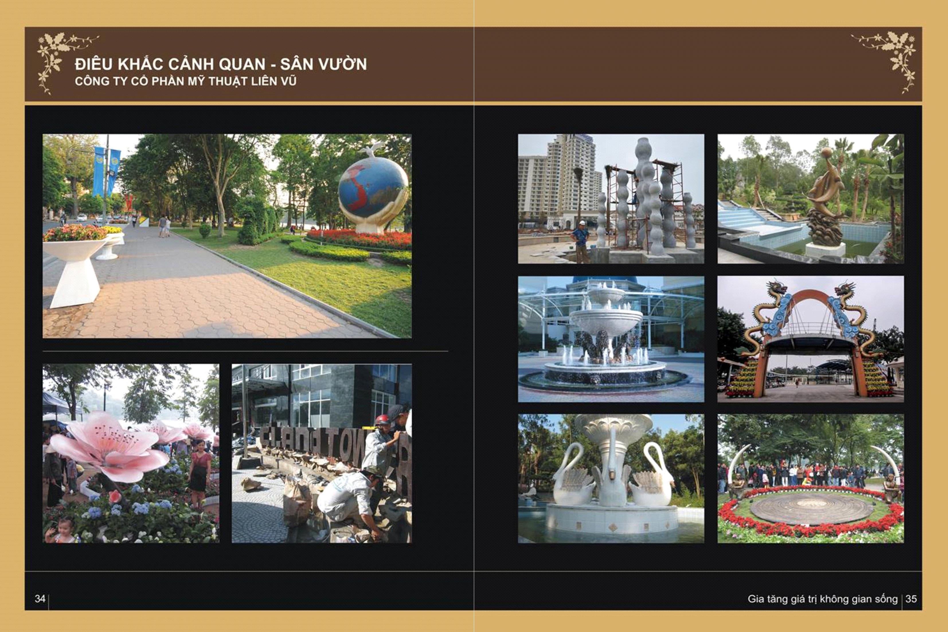 Giới thiệu công trình tiêu biểu của Liên Vũ