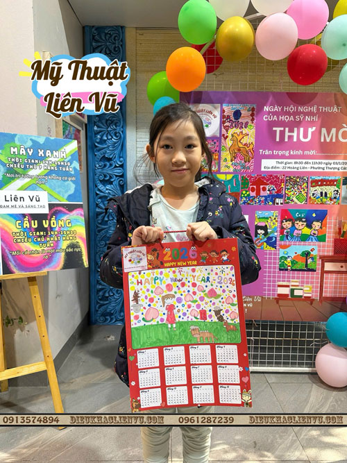 Họa sỹ nh&iacute;  bắt tay v&agrave;o s&aacute;ng tạo Lịch tết 2026 15