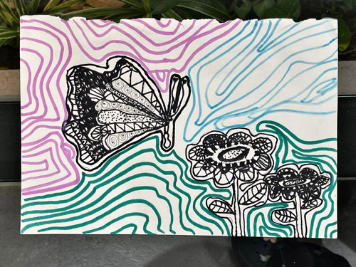 Trải nghiệm Zentangle v&agrave; Doodle của c&aacute;c bạn trường tiểu học
