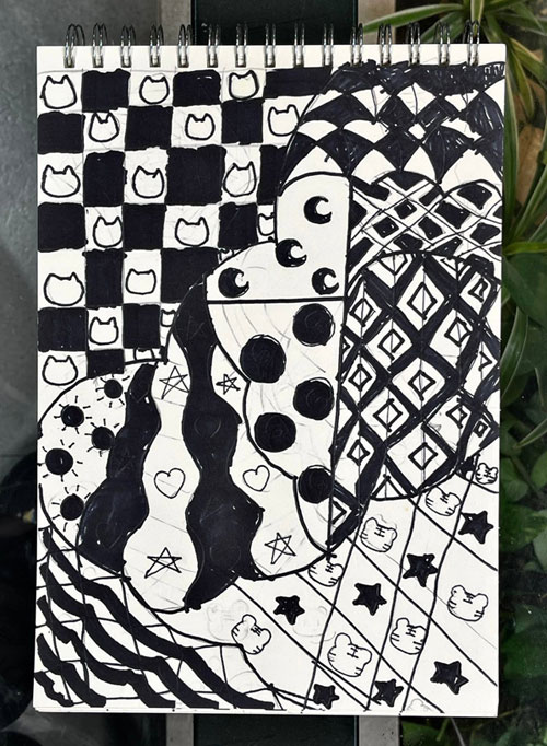 Trải nghiệm Zentangle v&agrave; Doodle của c&aacute;c bạn trường tiểu học