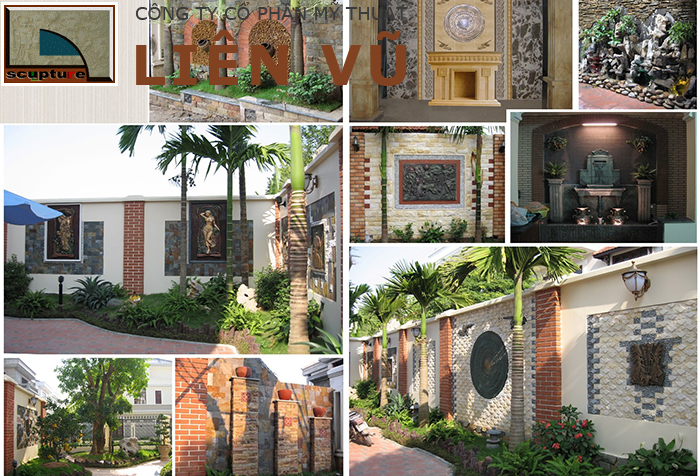 Dự án điêu khắc phù điêu sân vườn