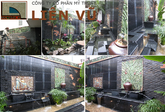 Liên Vũ- thiết kế thi công dự án điêu khắc cảnh quan, sân vườn