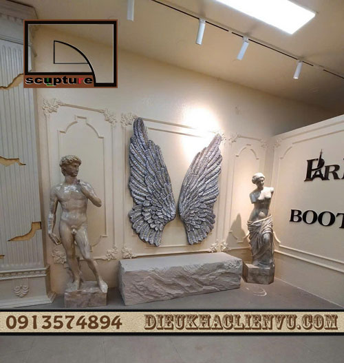 tượng nghệ thuật tạo vân đá tự nhiên