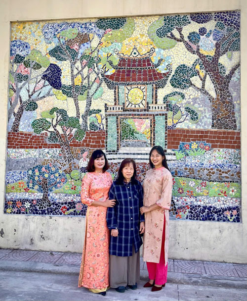 Bức tranh Văn Miếu 