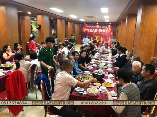 c&aacute;n bộ nh&acirc;n vi&ecirc;n Đi&ecirc;u Khắc Li&ecirc;n Vũ vui hết nấc trong buổi tiệc tất ni&ecirc;n