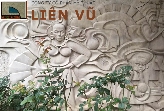 Tranh phù điêu bằng composite