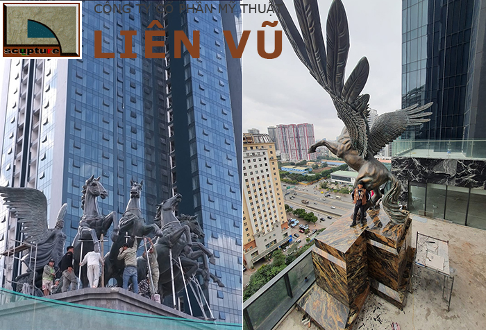 Tượng điêu khắc trang trí cảnh quan