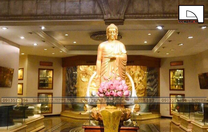 Tượng Phật Điêu khắc Liên Vũ