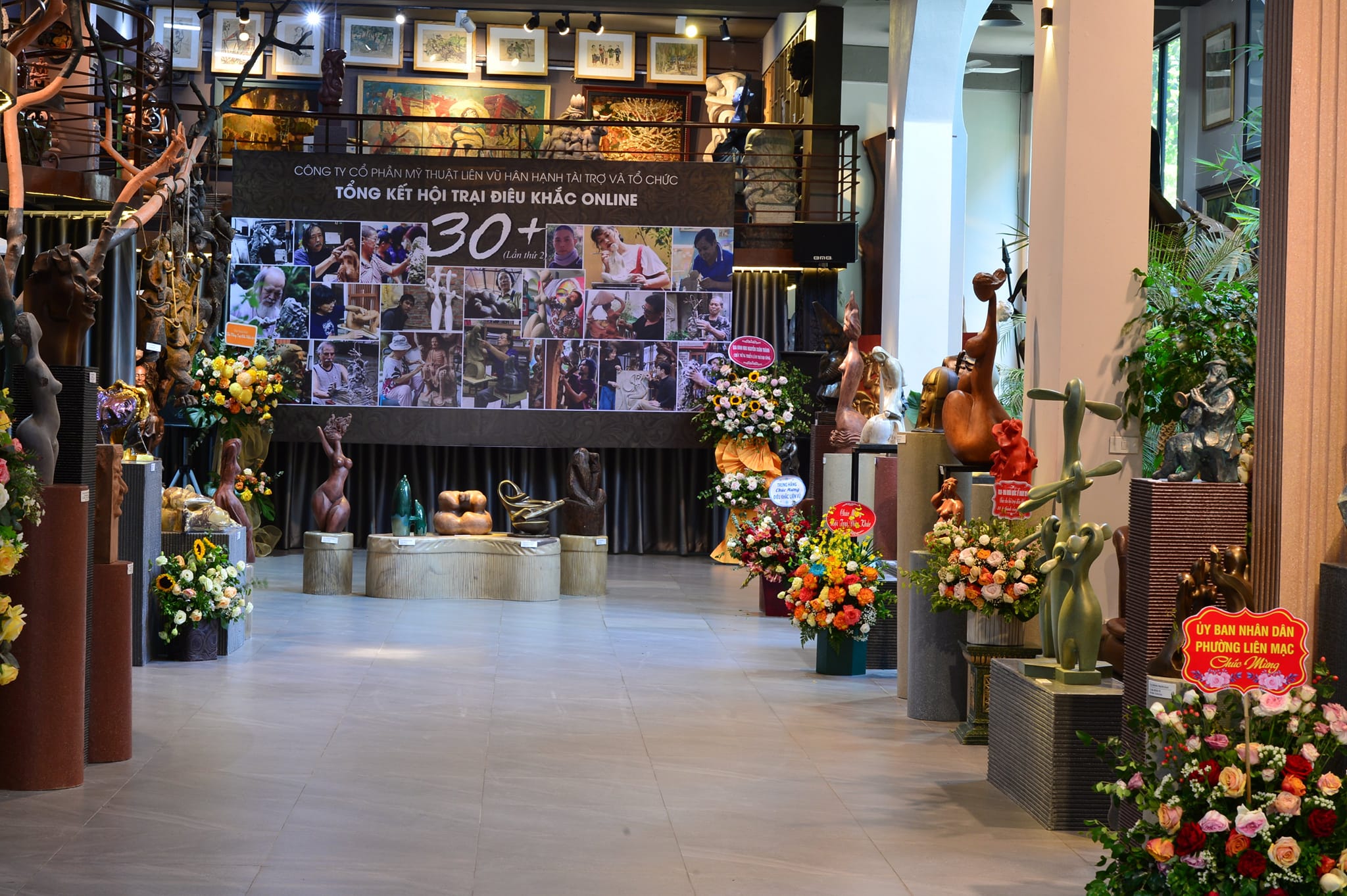 Khai mạc triển lãm Hội trại Điêu khắc 30+ lần 2