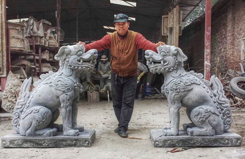 Con đường đưa linh vật thuần Việt đến với các công trình tâm linh và đời sống cộng đồng.