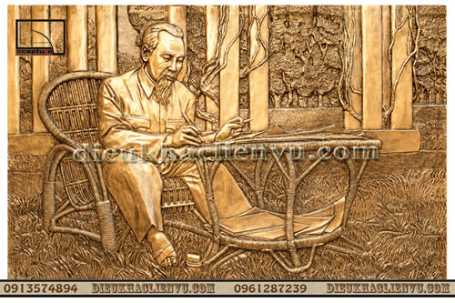 Tranh phù điêu composite