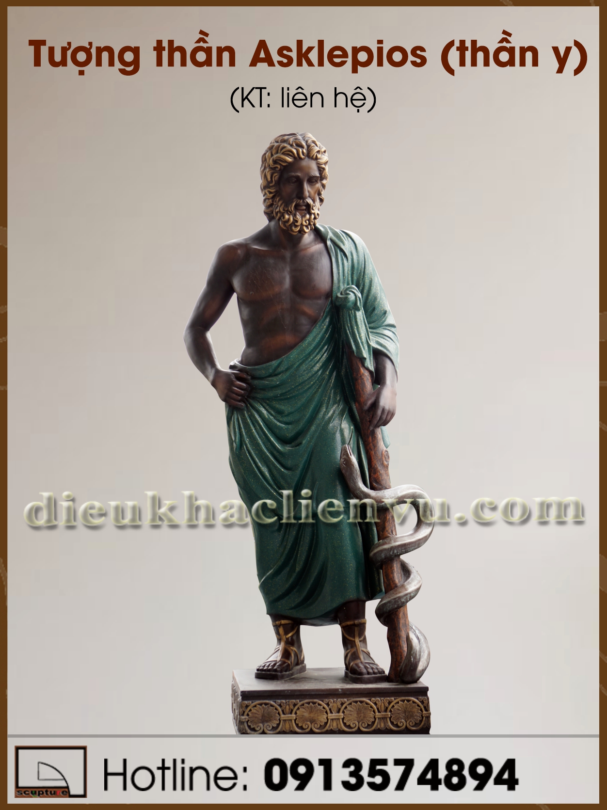 Tượng thần Asklepios
