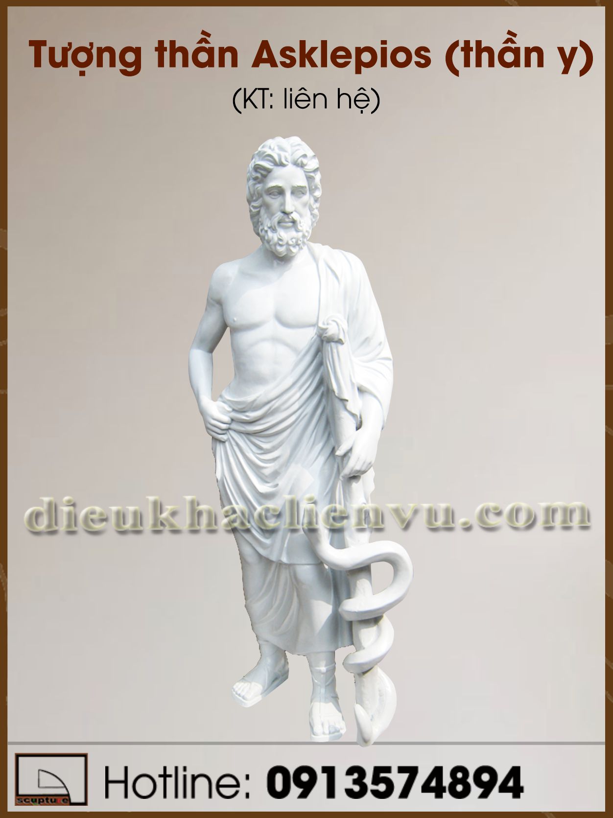Tượng thần Asklepios