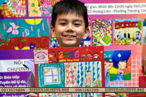 Những tờ lịch biết nói Lời yêu thương của các họa sĩ Nhí