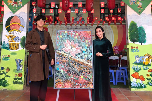 Dự án Tái Sinh lan tỏa đến Trường mầm non Phúc Lý