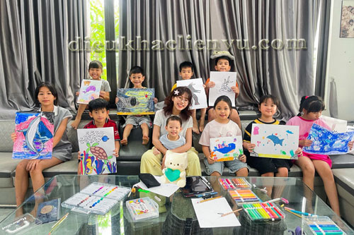Chúc mừng ngày quốc tế thiếu nhi 1/6 từ Mỹ thuật Liên Vũ