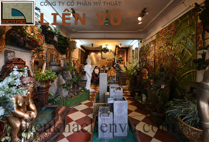 Bán tranh phù điêu sân vườn composite