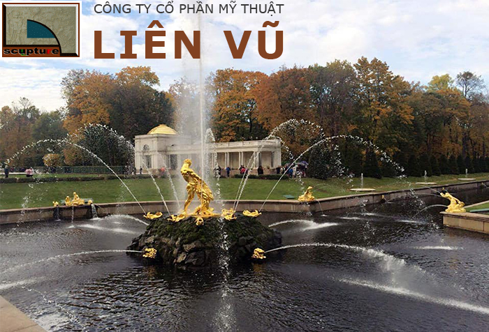 Báo giá thi công đài phun nước sân vườn