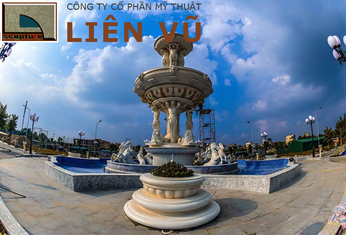 Đài phun nước sân vườn điêu khắc