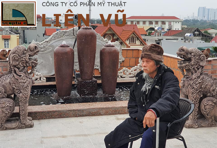 Đài phun nước sân vườn phong cách cổ điển