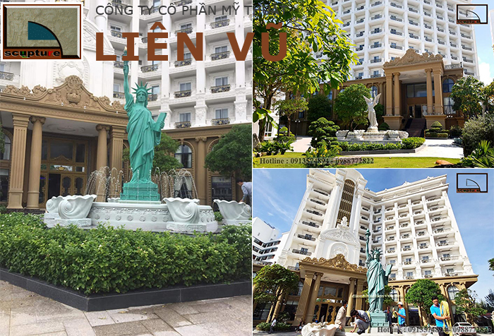 Đài phun nước tượng cô gái