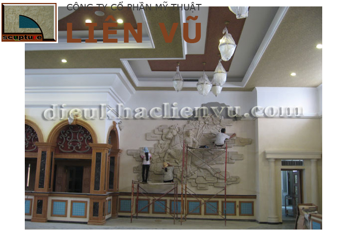 Đắp phù điêu châu Âu