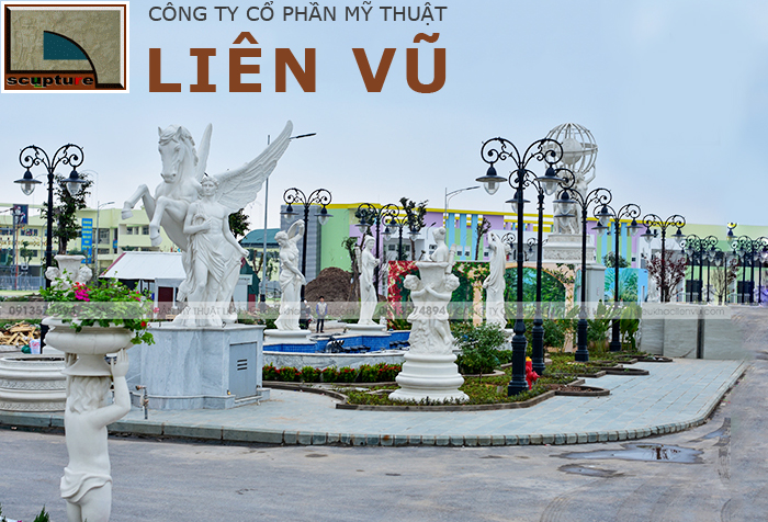 Dịch vụ thiết kế, thi công dự án điêu khắc cảnh quan
